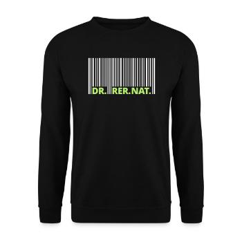 Doctor - Unisex Sweatshirt - black - Front - Alina (178cm) & Michal (187cm)