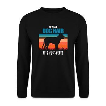 Bullmastiff - Unisex Sweatshirt - black - Front - Alina (178cm) & Michal (187cm)
