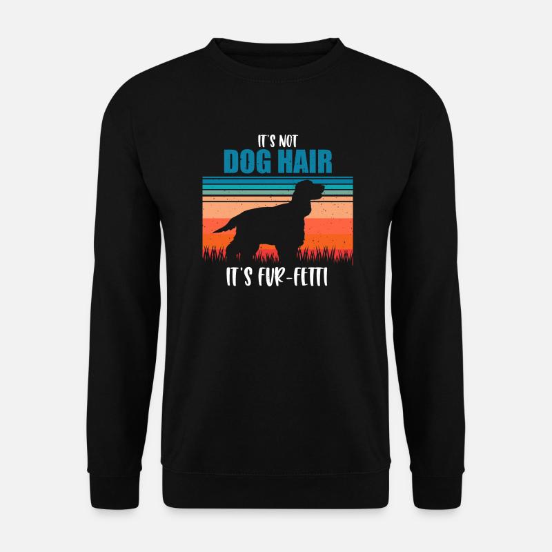 English Cocker Spaniel - Unisex Pullover - Schwarz