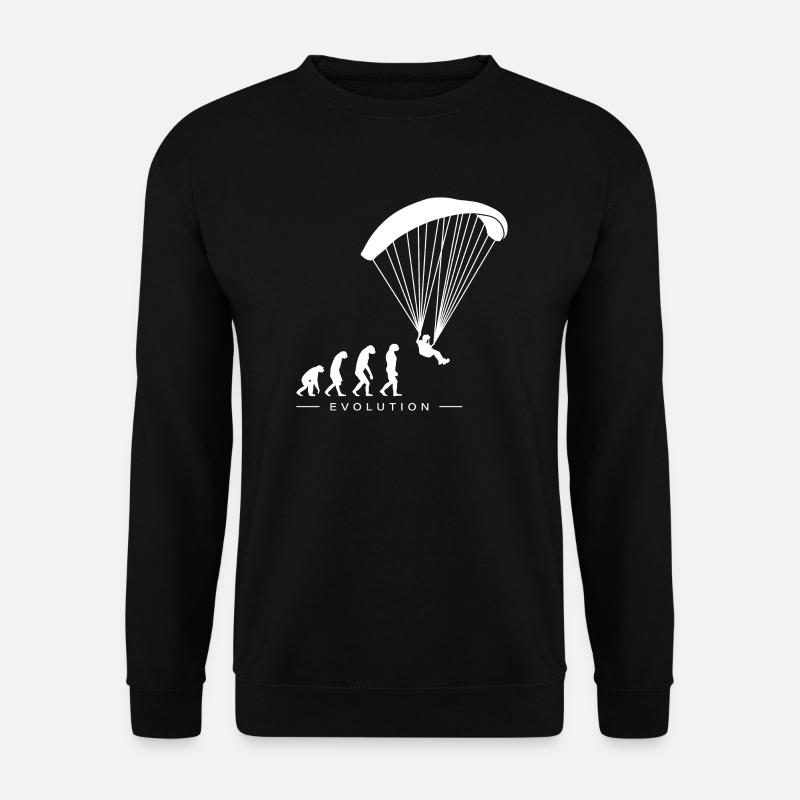 Paragleiter Paragleiten Evolution Motif - Sweat-shirt Unisexe - noir