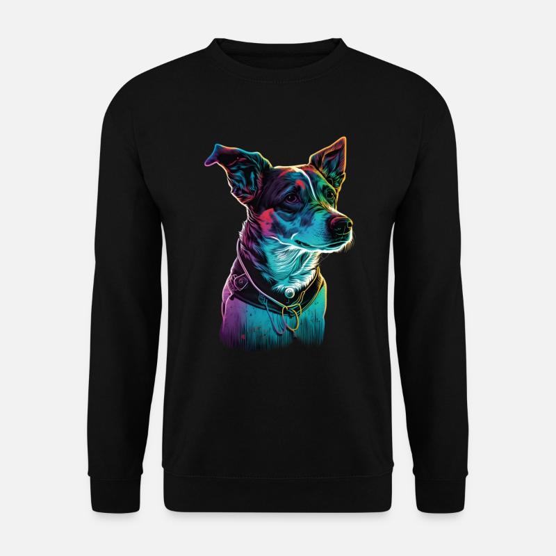 Jack Russell 80s - Unisex Sweatshirt - black