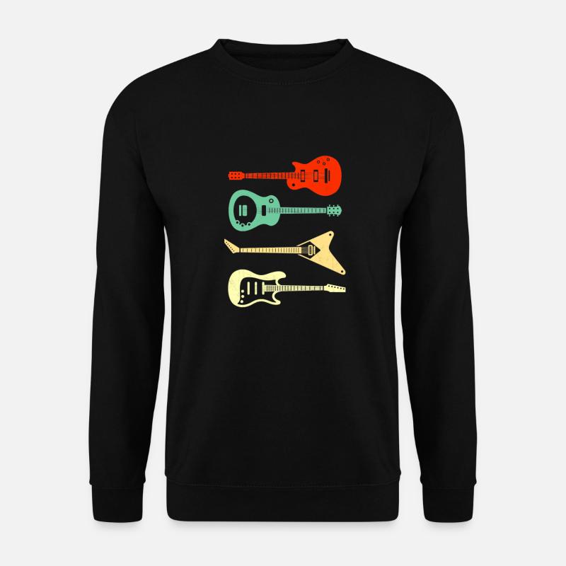 Guitar Player Gitarre - Unisex Pullover - Schwarz
