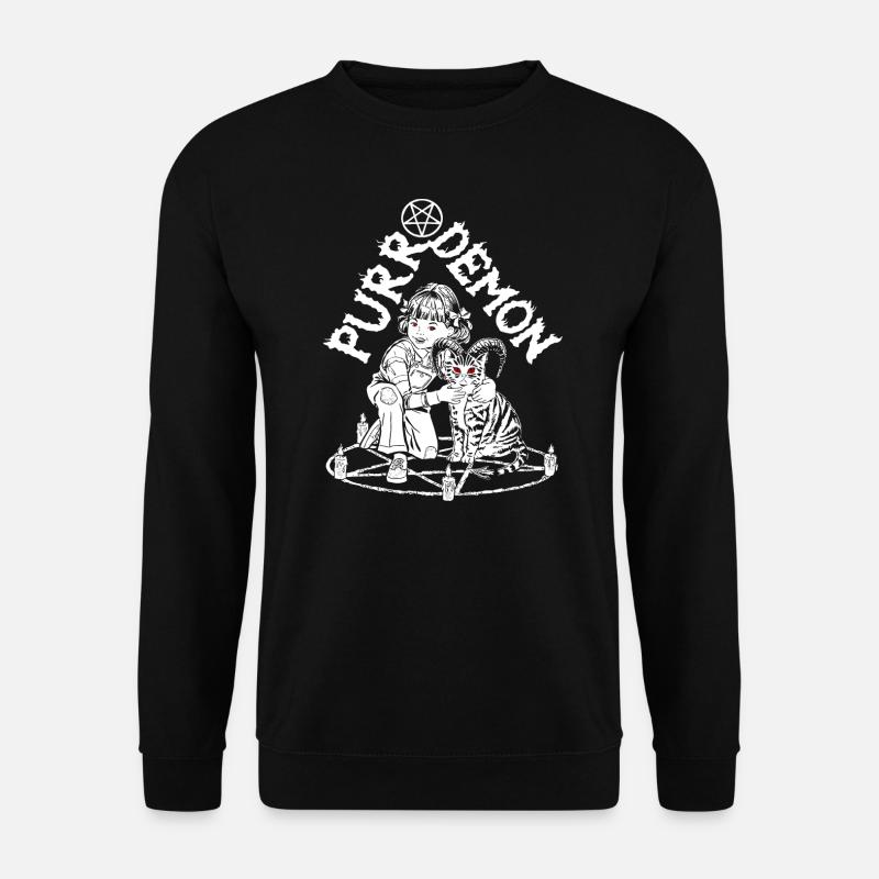 Chat de Ronr Kitty - Sweat-shirt Unisexe - noir