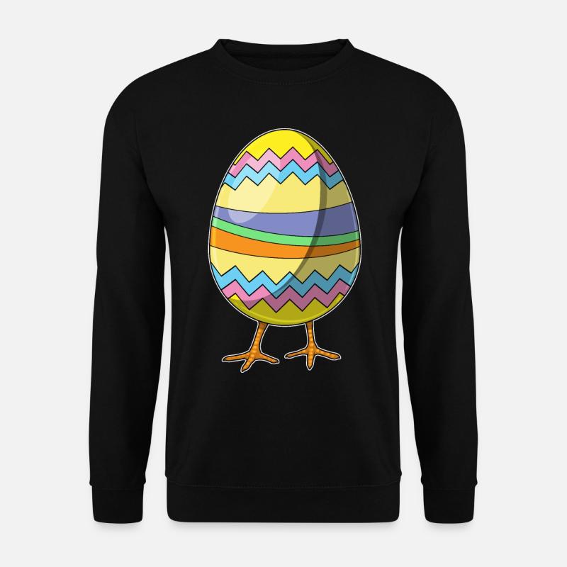 Poussin oeuf de Pâques - Sweat-shirt Unisexe - noir
