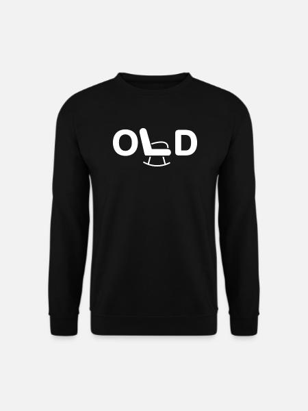 Old - Unisex Pullover - Schwarz