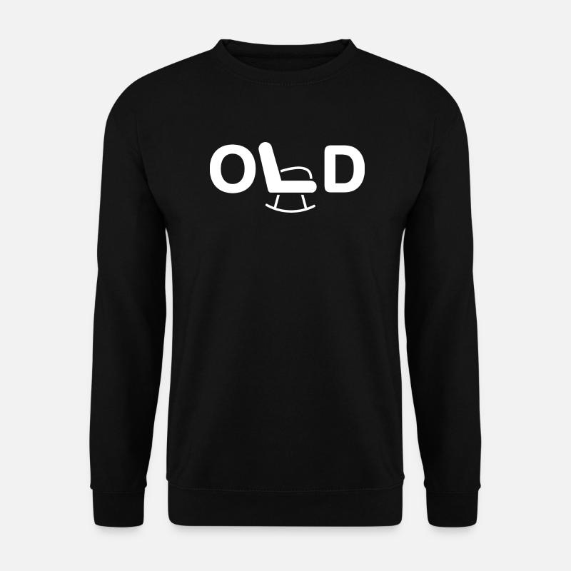 Old - Unisex Pullover - Schwarz