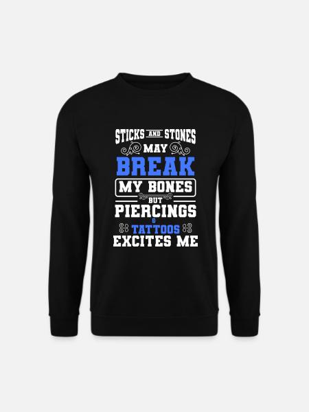 Piercing Job Body Jewelry Piercing Studio - Unisex Sweatshirt - black