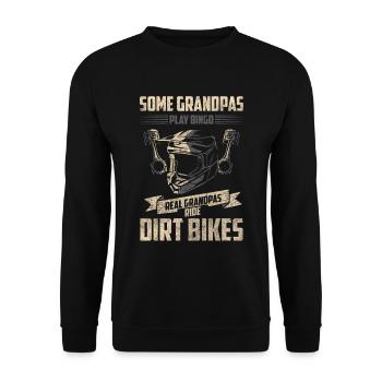Cycliste cycliste - Sweat-shirt Unisexe - noir - Devant - Alina (178cm) & Michal (187cm)