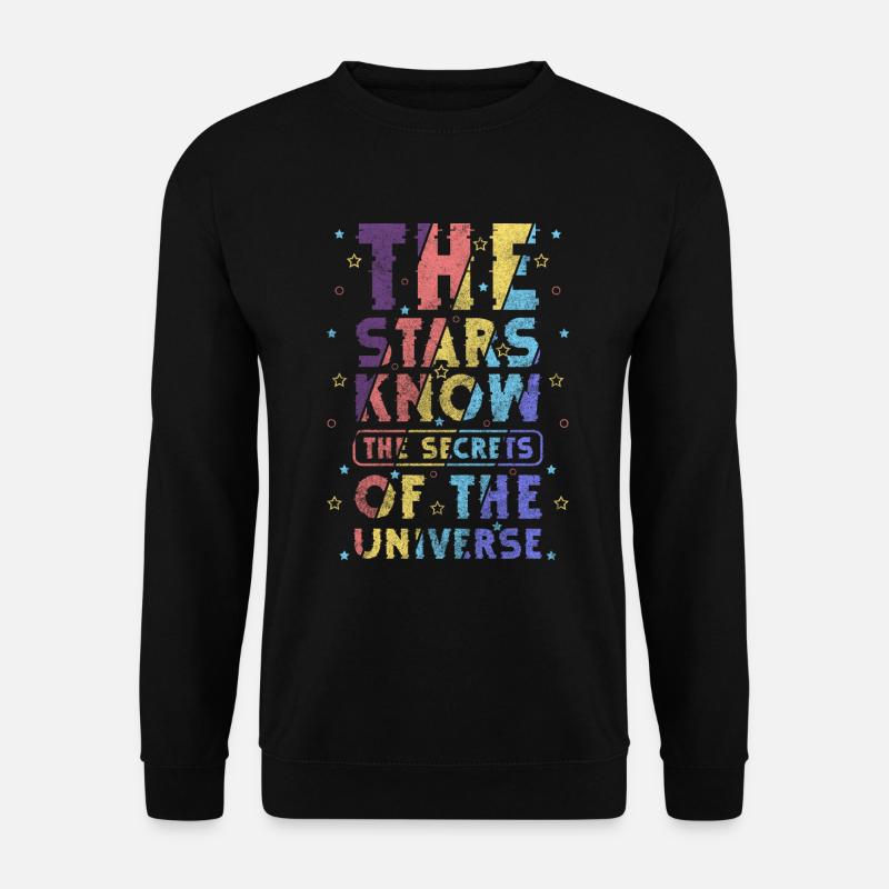 Astronaut Spacecraft Space - Unisex Sweatshirt - black