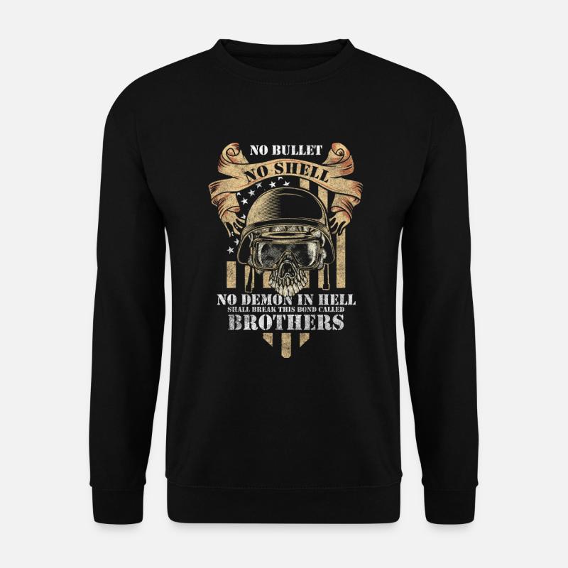 War Veteran Demonstration - Unisex Sweatshirt - black