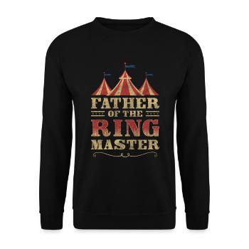 Circus Tent Music Monkeys Idiots - Unisex Sweatshirt - black - Front - Alina (178cm) & Michal (187cm)