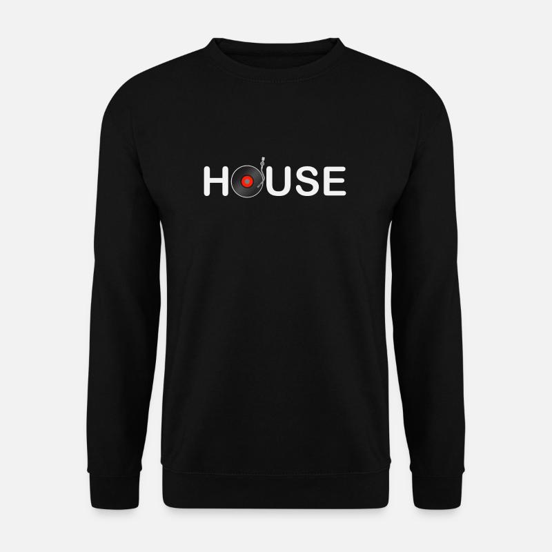 house music - Unisex Sweatshirt - black