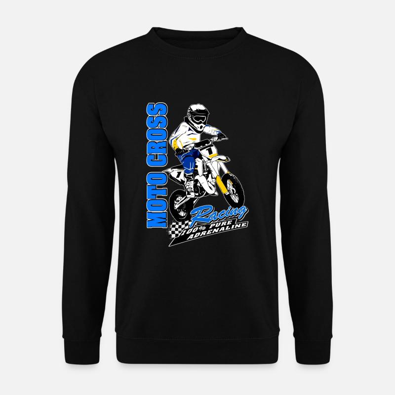 Kinder Motocross - KIDS MX - Unisex Pullover - Schwarz