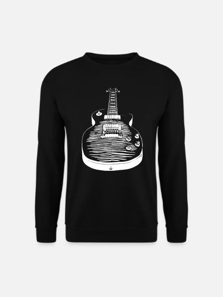 Guitar - Les Paul - Unisex Sweatshirt - black