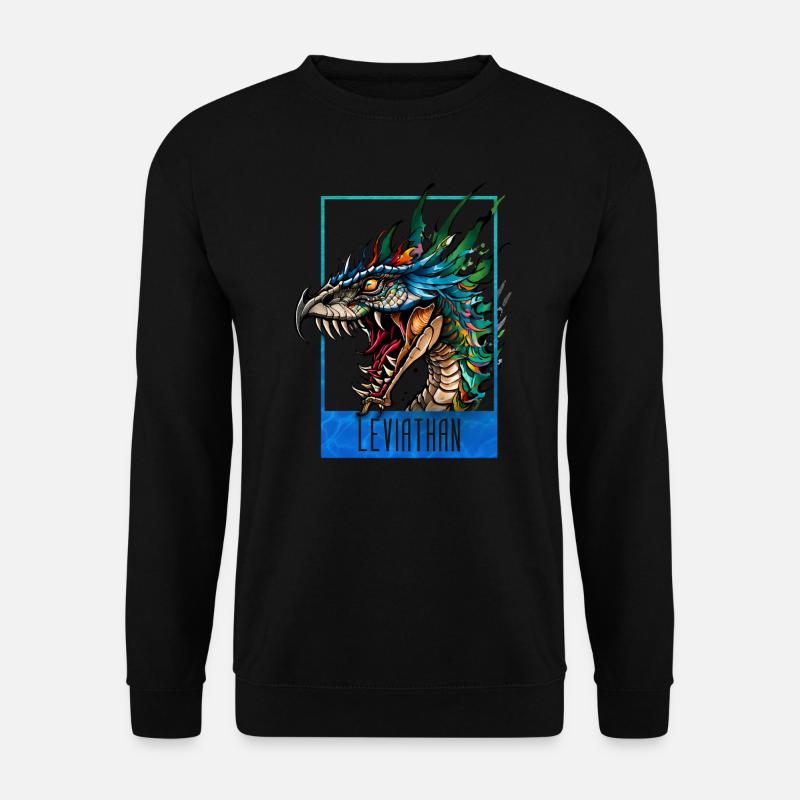 Leviathan Monster - Unisex Sweatshirt - black