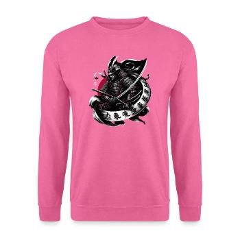 Kanji Japanese Samurai Warrior Design - Unisex Sweatshirt - pink - Front