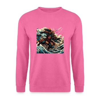 Japanese Katana Samurai Warrior - Unisex Sweatshirt - pink - Front