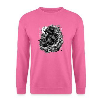 Japanese Samurai Warrior Kanji Design - Unisex Sweatshirt - pink - Front