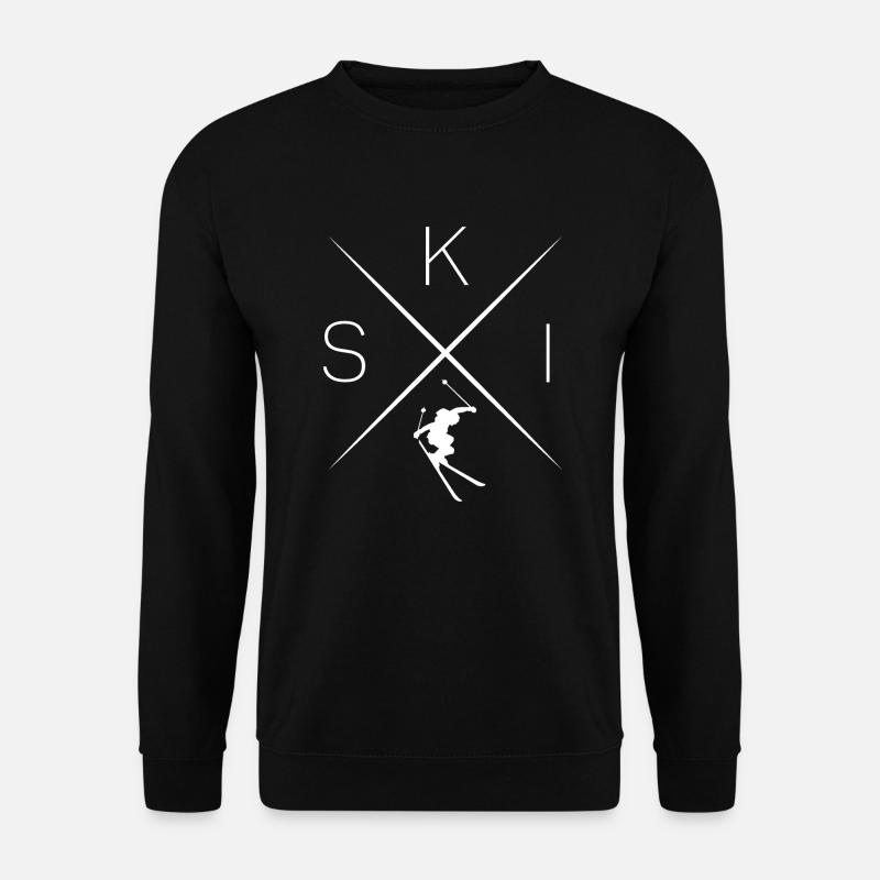 ski - Unisex Sweatshirt - black