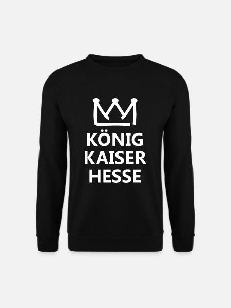 Der Kaiser aus Hessen - Unisex Pullover - Schwarz