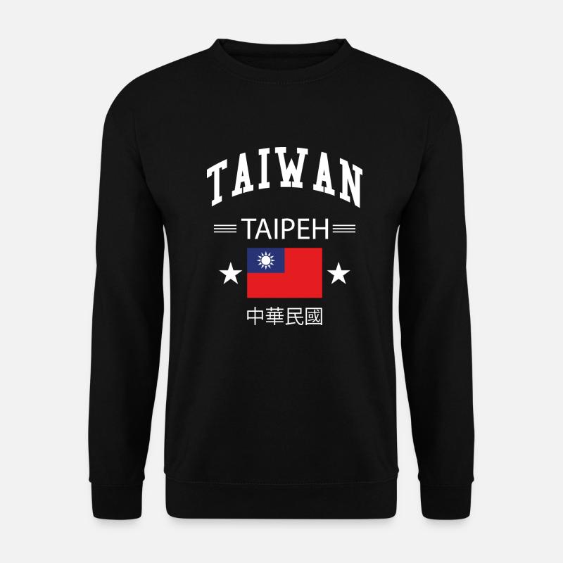 Taiwan - Unisex Pullover - Schwarz