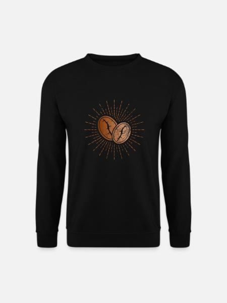 Coffee bean - Unisex Sweatshirt - black