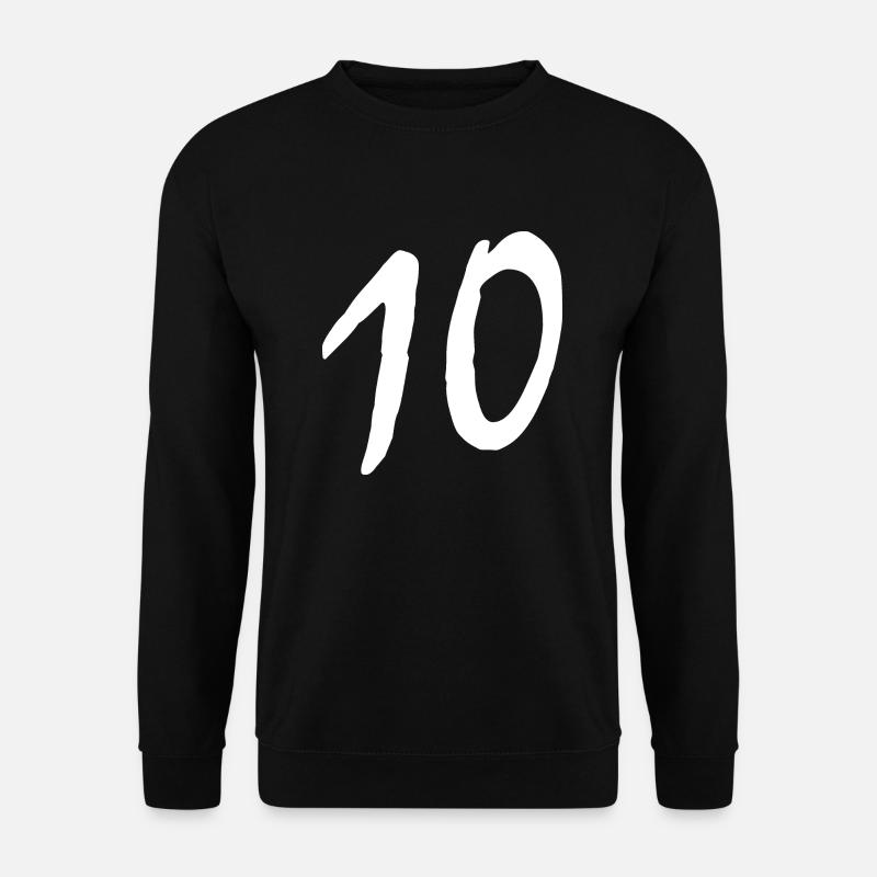 10 - Unisex Sweatshirt - black