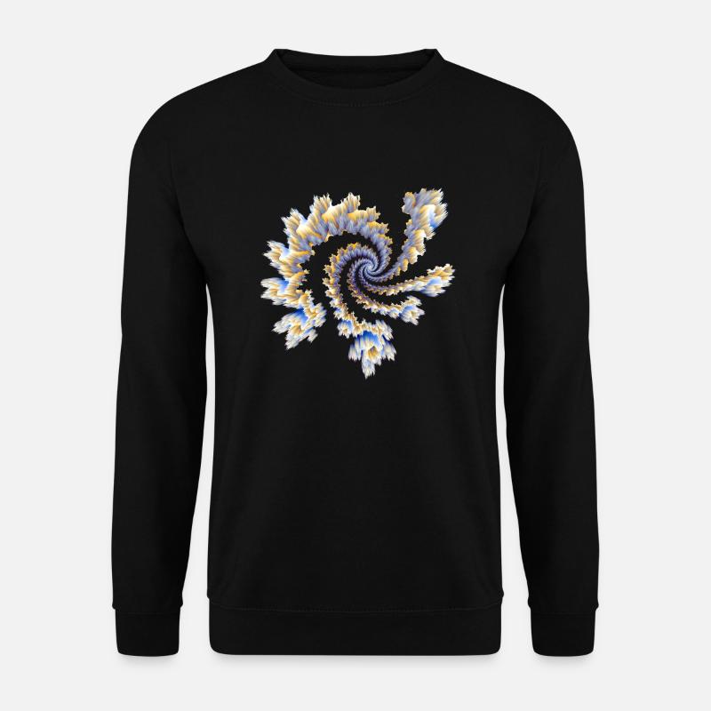 Fractale Explosion - Sweat-shirt Unisexe - noir