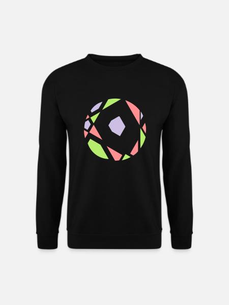 abstract sphere - Unisex Sweatshirt - black