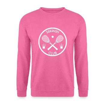Squash Club - Unisex Pullover - Pink - Vorne