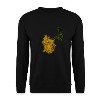 Trompette d'or - Sweat-shirt Unisexe - noir - Devant - Alina (178cm) & Michal (187cm)