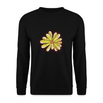 Sundew - Carnivorous plant - Carnivore - Unisex Sweatshirt - black - Front - Alina (178cm) & Michal (187cm)