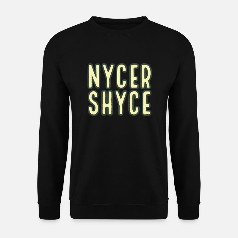 NycerShyce Nicer shit - Unisex Sweatshirt - black