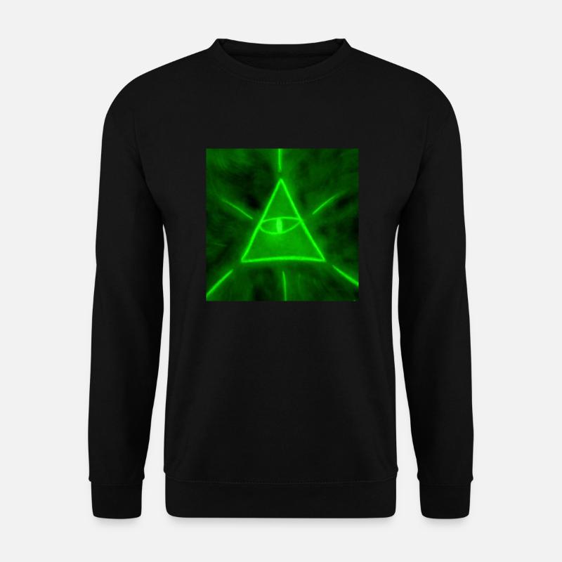 ÜBERRAGEND GRÜN SEIN - Unisex Pullover - Schwarz