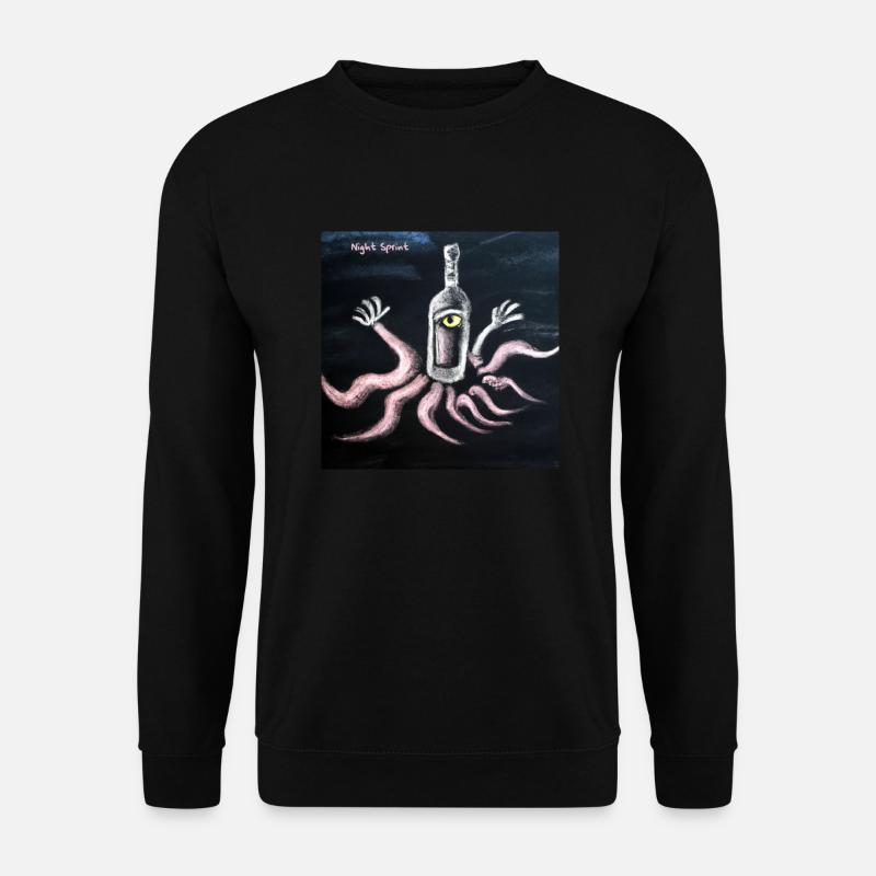 Night Sprint - Unisex Pullover - Schwarz