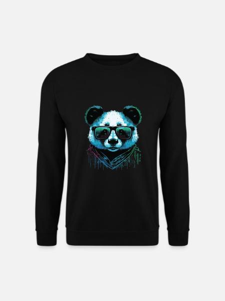 Cool Panda - Unisex Sweatshirt - black