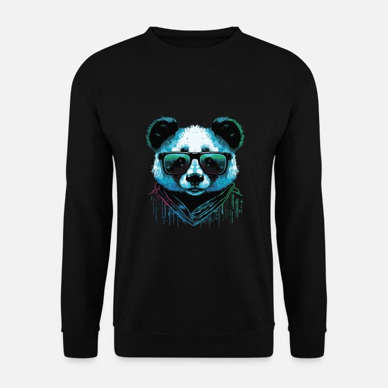 Cool Panda - Unisex Sweatshirt - black