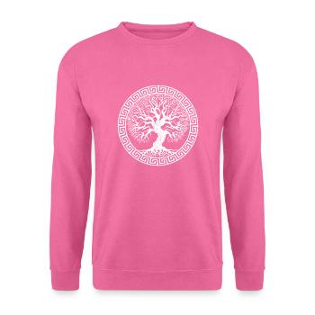 Vikings Yggdrasil Irminsul - Sweat-shirt Unisexe - rose - Devant