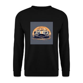 AC COBRA COLLECTION - Sweat-shirt Unisexe - noir - Devant - Alina (178cm) & Michal (187cm)