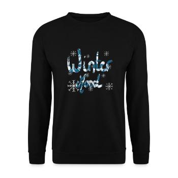 Winter mood - Sweat-shirt Unisexe - noir - Devant - Alina (178cm) & Michal (187cm)