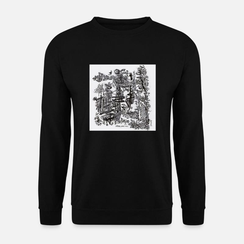 240206 2 - Unisex Pullover - Schwarz