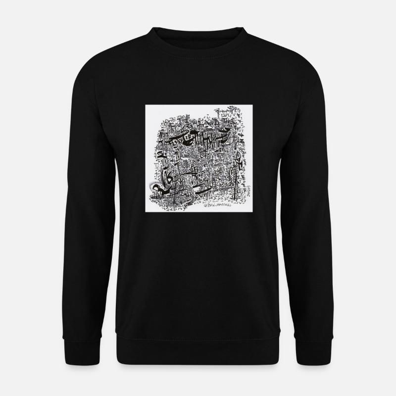 240205 - Unisex Pullover - Schwarz