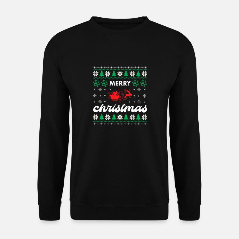 Merry Christmas - Unisex Sweatshirt - black