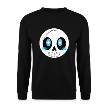 Blue - Unisex Pullover - Schwarz - Vorne - Alina (178cm) & Michal (187cm)