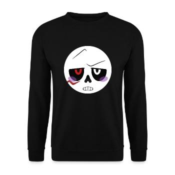 Cross - Unisex Pullover - Schwarz - Vorne - Alina (178cm) & Michal (187cm)