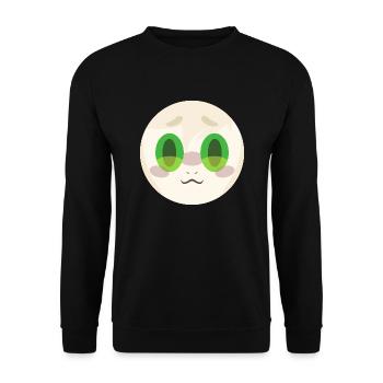 Asriel - Unisex Pullover - Schwarz - Vorne - Alina (178cm) & Michal (187cm)