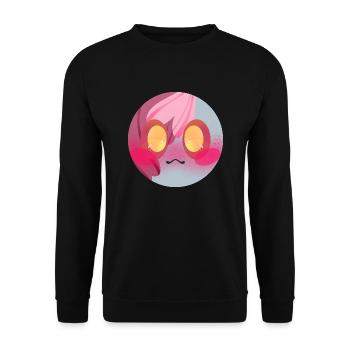 Bubble - Unisex Pullover - Schwarz - Vorne - Alina (178cm) & Michal (187cm)