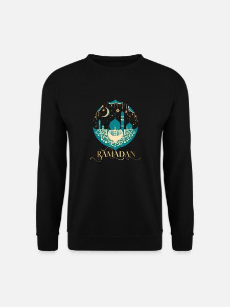 Ramadan Gift Eid Mubarak Islam Allah Muslim - Unisex Sweatshirt - black