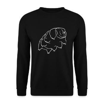 Tardigrade - Unisex Sweatshirt - black - Front - Alina (178cm) & Michal (187cm)