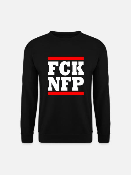 Fck nfp - Unisex Sweatshirt - black